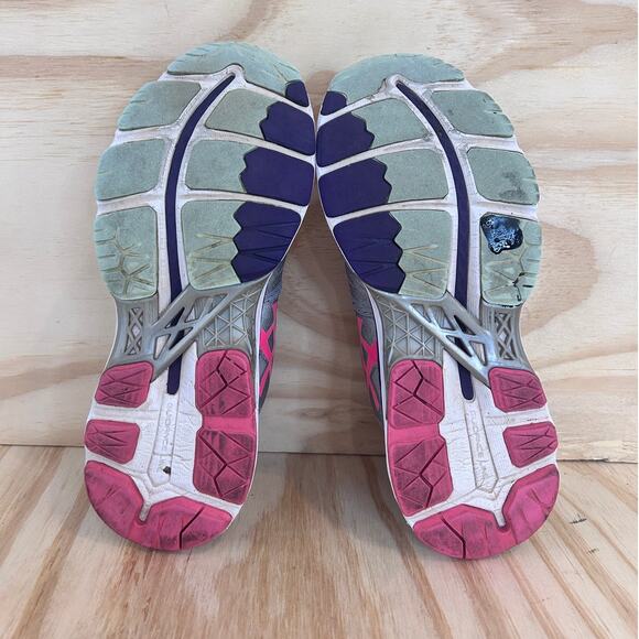 Asics - Gel-Kayano 23 - Running Shoes - Gray/Pink - Women's - 6.5 - T696N - Picture 8 of 9